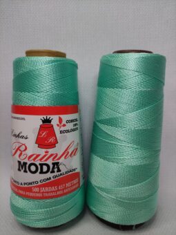 LINHA RAINHA MODA VERDE AGUA