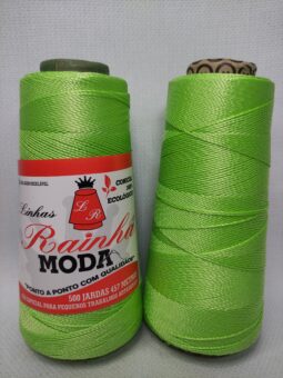 LINHA RAINHA MODA VERDE LIMAO